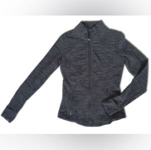 Lululemon Forme Jacket with Cuffins in Wee Are From Space Black Cashew. Size 4